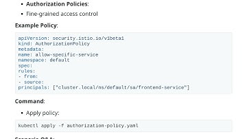 Top Istio Security Hardening and Tips