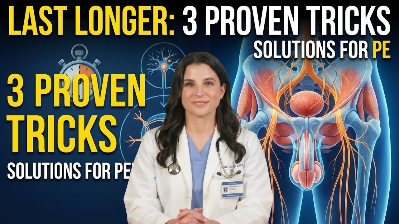 3 Tricks to Last Longer in Sex   Solutions for Premature Ejaculation