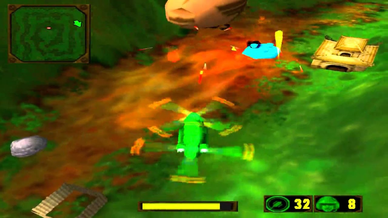 Jeu PS2 Army Men Air Attack Blade's Revenge - Version Complète Avec Boîte Et Notice
