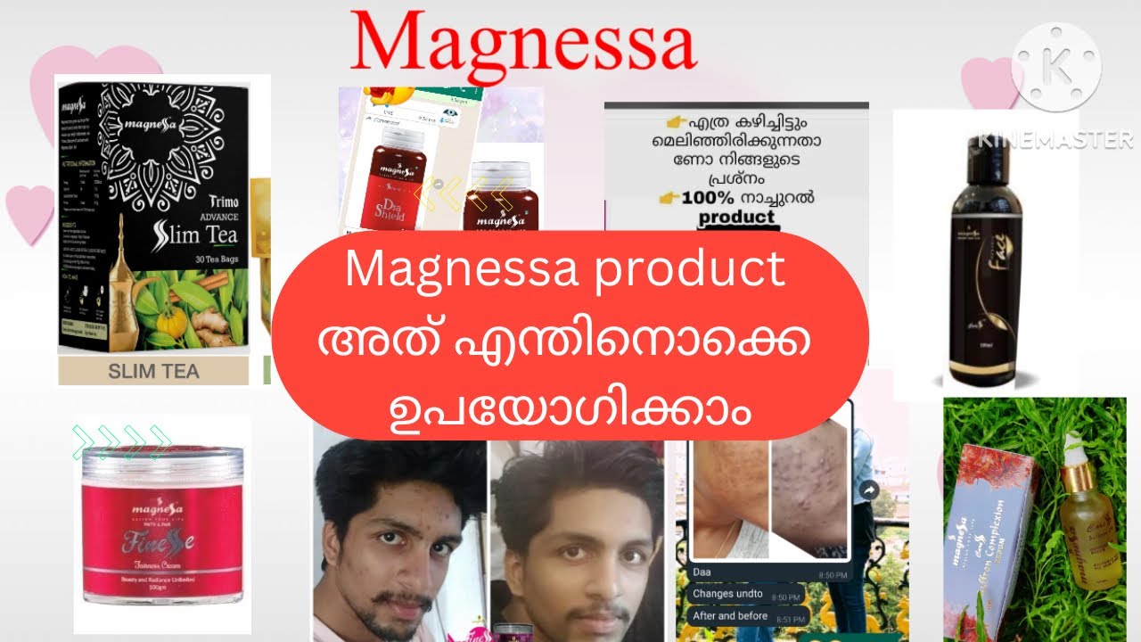 Magnessa Products Magnessa Business Face wash Whitening Cream
