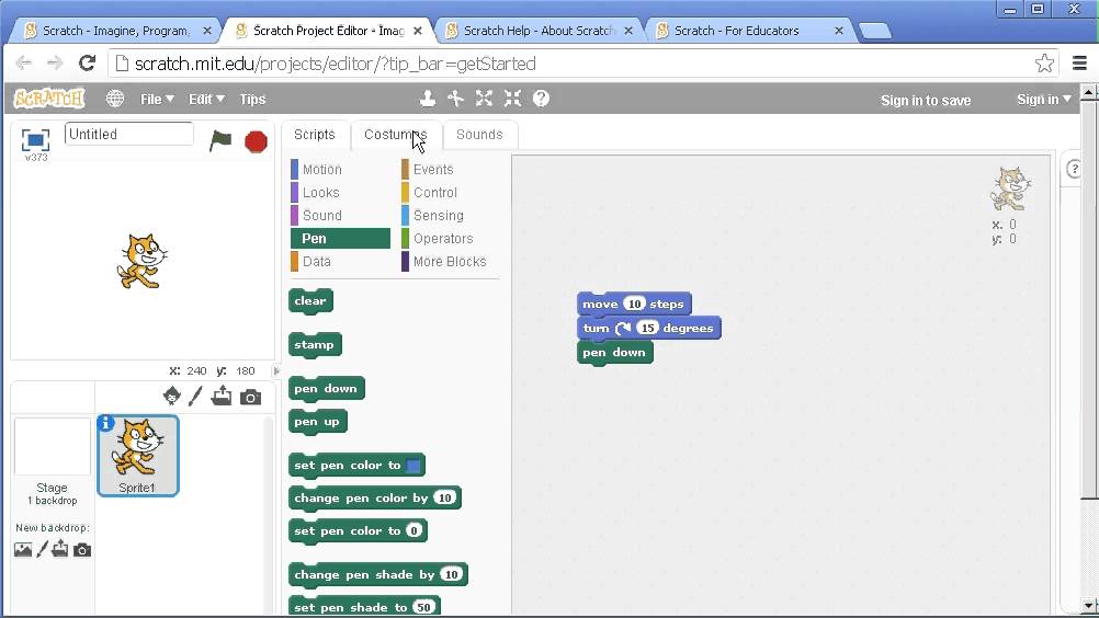 Intro for new web-based Scratch 2.0 - YouTube