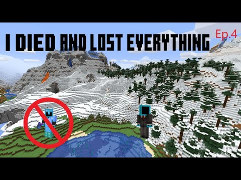 I died and lost everything in my minecraft 1.18 survival world - YouTube