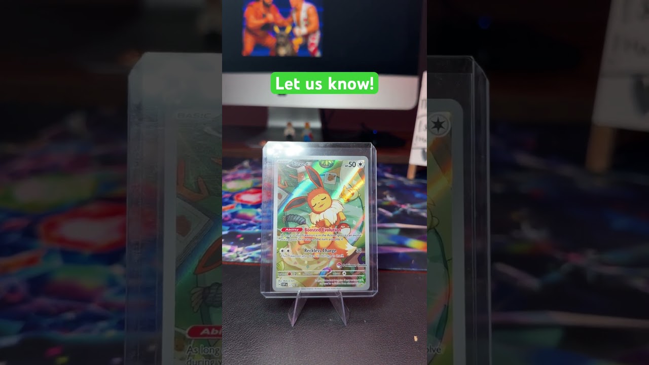 Grade or Sell? 🐾 Eevee Pokémon Center Promo | Prismatic Evolutions 