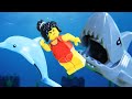 Lego Ocean Adventure NinjaGo vs Largest Shark