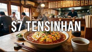 Japanese Salaryman's $7 Heaven: The Best Fluffy Omelet Rice (Tenshinhan) in Meguro, Tokyo