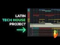 We made a free latin tech house template for fl studio 21