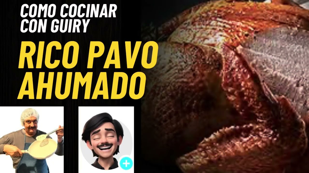 “RICO Y JUGOSO PAVO AHUMADO” #recetas, #cocinando, #pavo, @Guirycocinando 