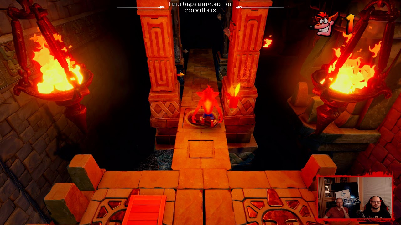 NoThx & Gataka playing Crash Bandicoot 1 EP13