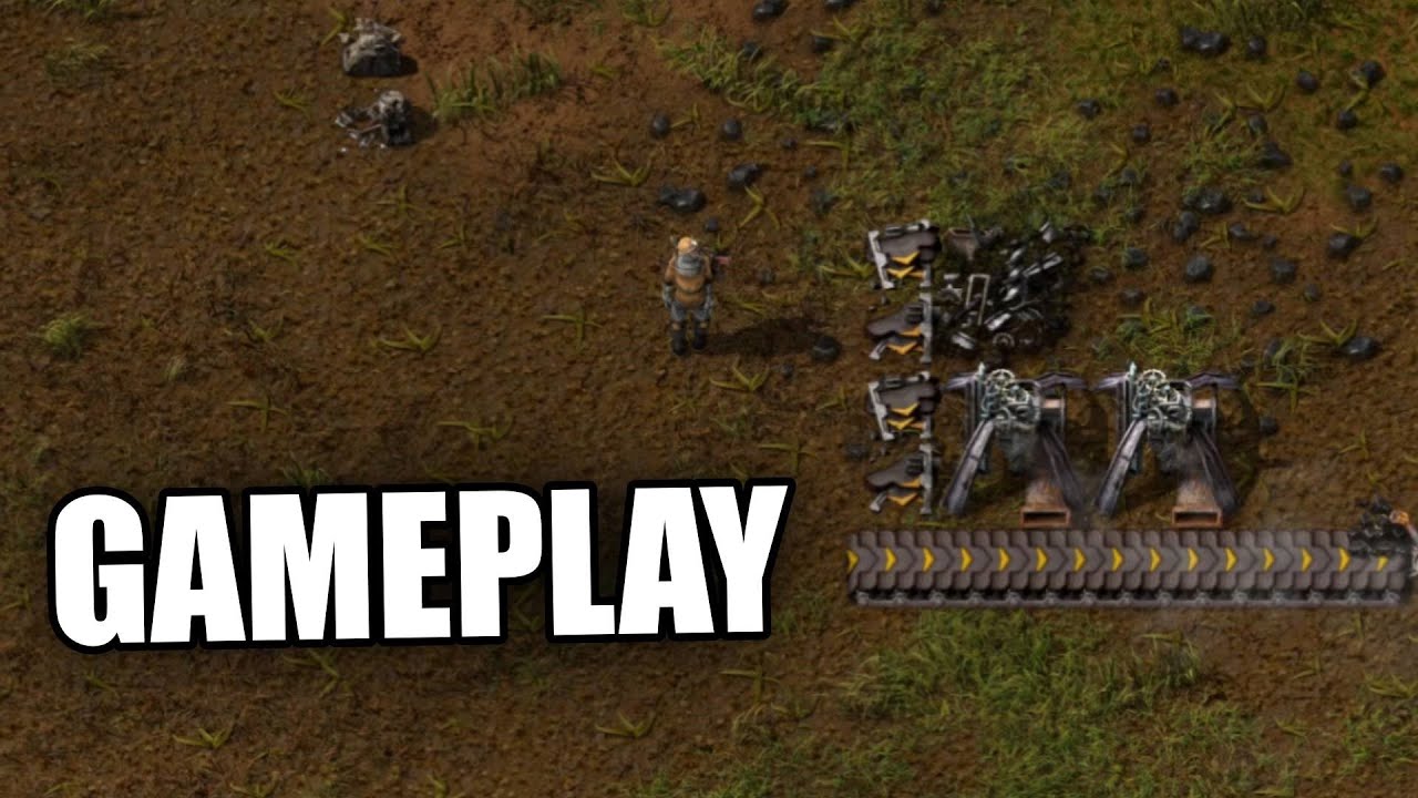 Factorio Demo Gameplay - (PC 2K) - YouTube