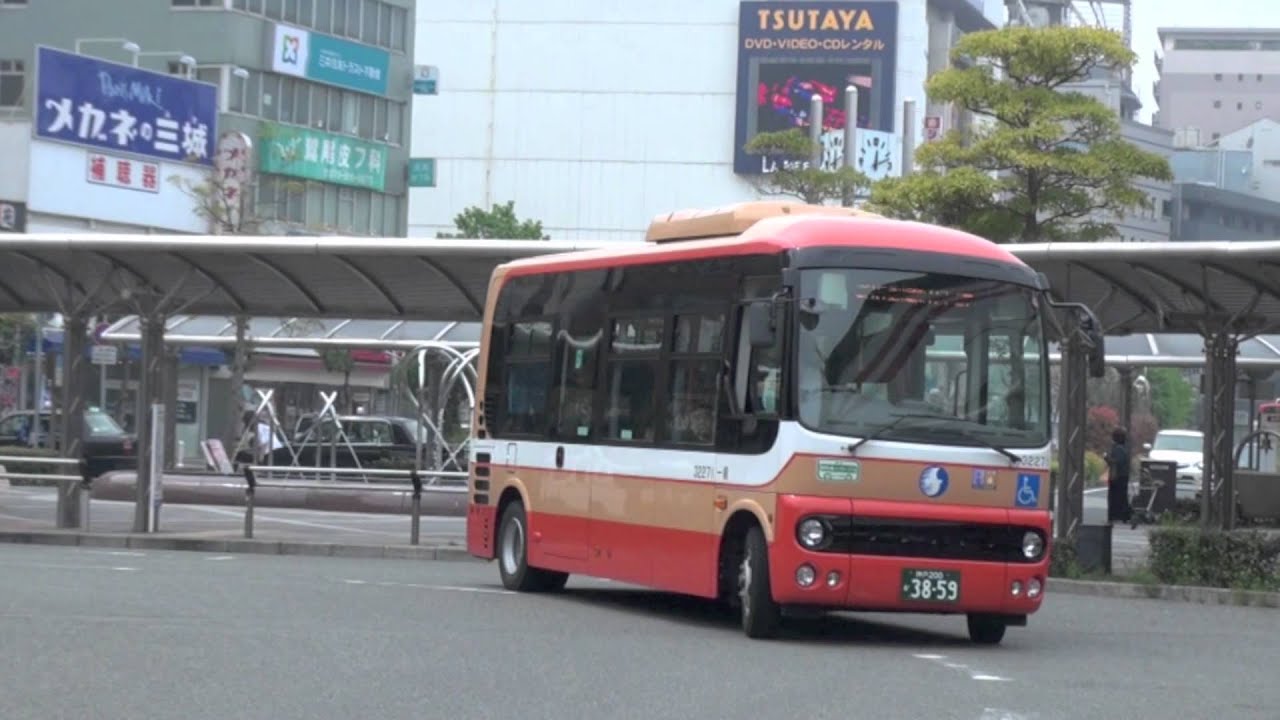 神姫バス】明石営業所32271日野SKG-HX9JLBE@明石駅南口('12/04) - YouTube