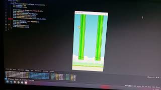 fluppy bird game using java | adding pipes screenshot 3