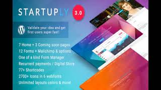 Startuply — Multi-Purpose Startup Theme Full Download 2021