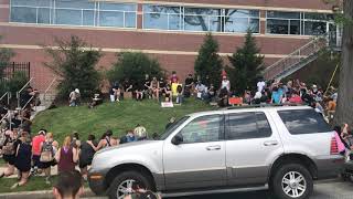 Protest in Conshohocken at Police Station on June 10
