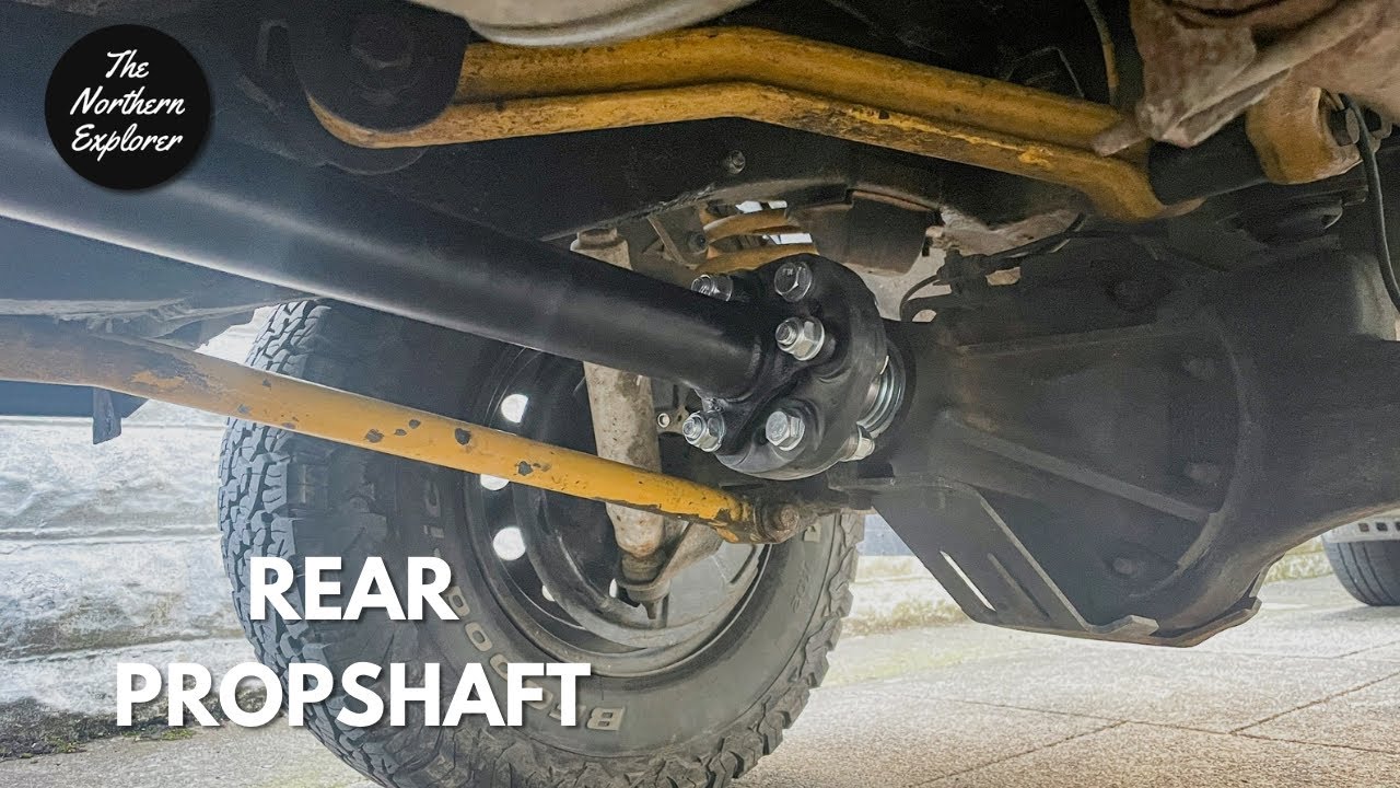 DIY Rear Propshaft Replacement on Discovery 300tdi - YouTube