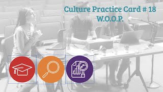 NTN Culture Practice Card 18   W O O P