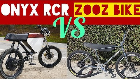 Onyx RCR vs Zooz Bike