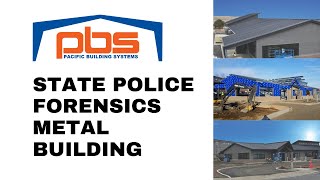 Oregon State Police Forensics Metal Building - Pendleton, OR