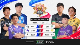 🔴REBROADCAST | MPL PH S13 | ENGLISH-Week1 Day 2