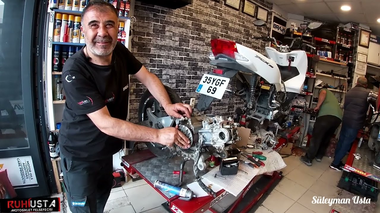 PCX 150 KOMPLE MOTOR REVİZYONU/NELER DEĞİŞTİ/İZMİR'DEN GELEN TAKİPCİM AYNİ GÜN TESLİM