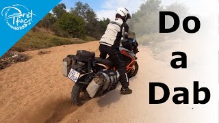 When to drop (dab) a foot offroad