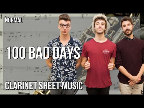 100 Bad Days (Intermediate Piano) By AJR - F.M. Sheet Music - Pop