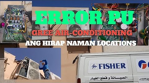 ERROR PU GREE INVERTER DUCT TYPE BALIK HALL PCB OUTDOOR CONDENSER 0505265874