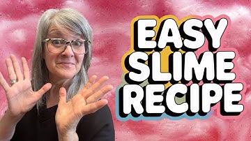 EASY Slime Recipe for Beginners: 3 Ingredients, NO FAIL!