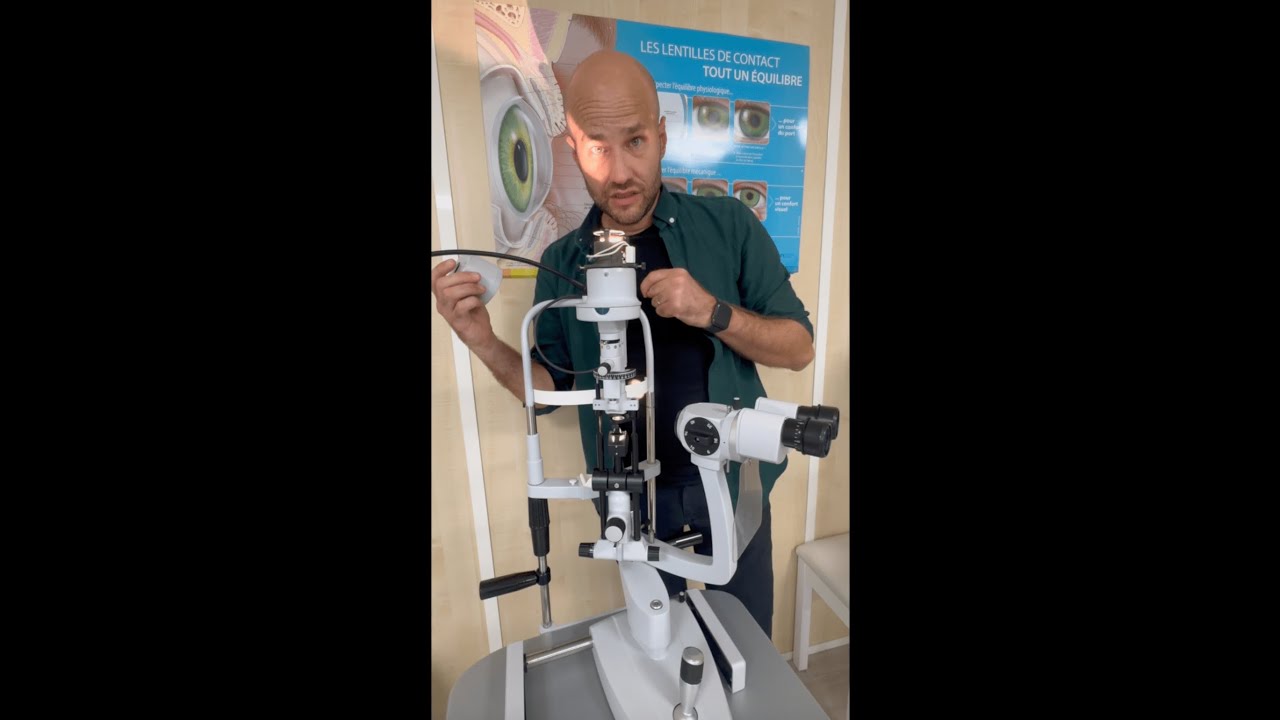 Biomicroscopie - Lampe à fente - Contactologie - VAE BTS Opticien - ETSO