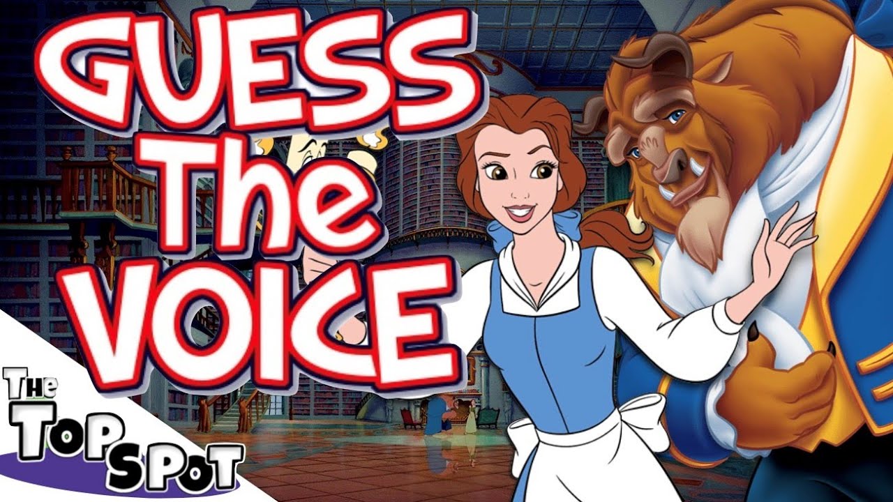 Beauty and The Beast Guess The Voice The TopSpot YouTube