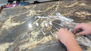 Set of 16 Teaspoon Set - Spoons - Small Spoons