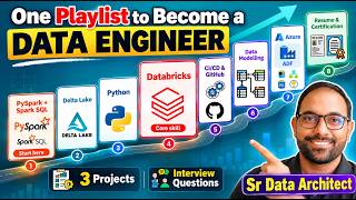 One Playlist to Make you a Data Engineer from Zero | By Sr Data Architect