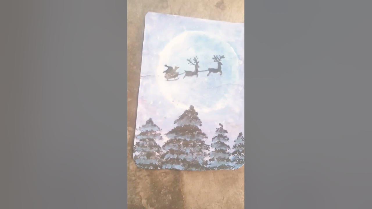 Christmas drawing YouTube