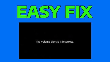 How To Fix Volume Bitmap is Incorrect Chkdsk Error in Windows