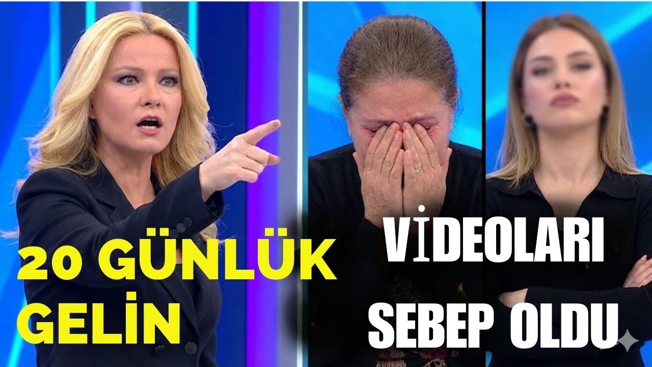 MÜGE ANLI ŞOK! 20 Günlük Gelin ve TELEFONDAKİ YASAK VİDEO