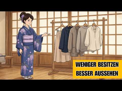 Die Japanische Regel beim Kleiderkauf — Warum Sie Weniger Besitzen Aber Immer Besser Aussehen