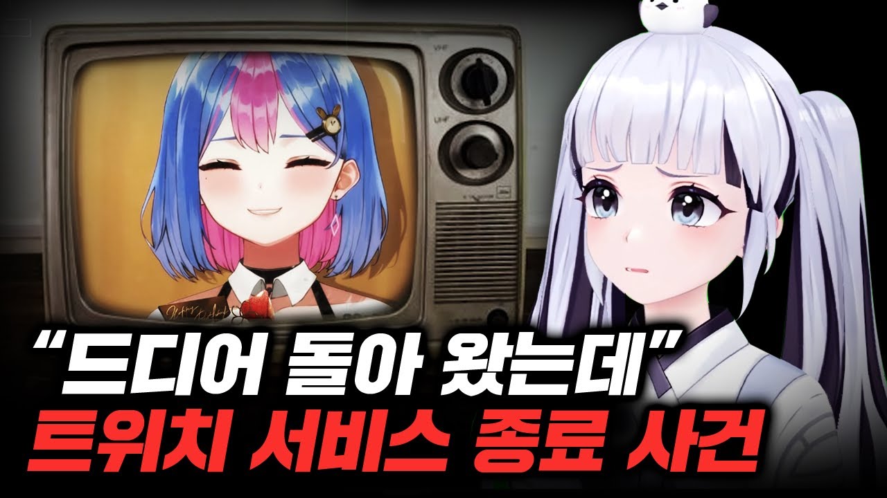 트위치 6개월만에 복귀하자마자 트위치가 사라진 사람.