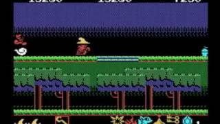 [MSX GAME] Magical Kid WIZ 魔法使いウィズ ▶1Round CLEAR