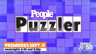 People Puzzler: New Episodes of This Fun Crosswords Game Premiere 9/11/23 on WBNX-TV55!
