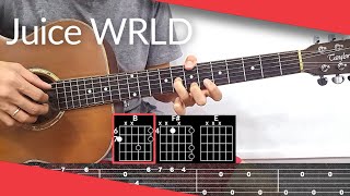 Good Days V2 (Juice WRLD) Guitar Tutorial | Tab, Chords