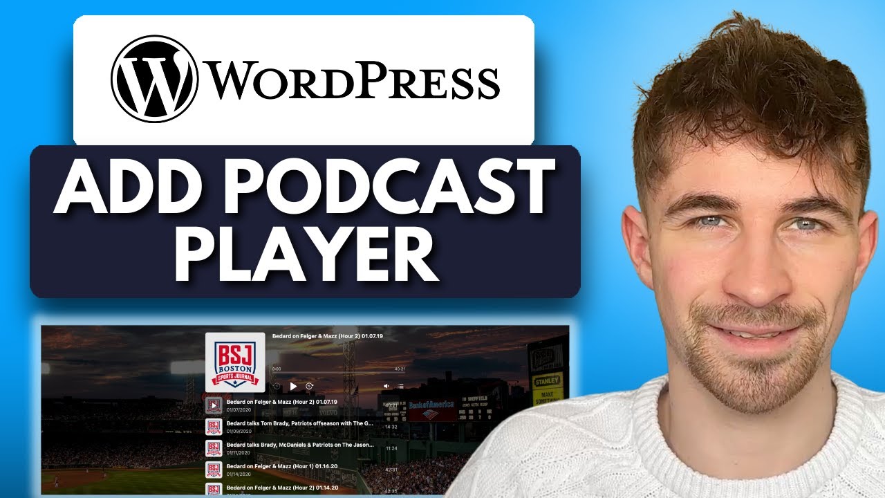 How to Add a Podcast Player to Your WordPress Website (2025) - YouTube