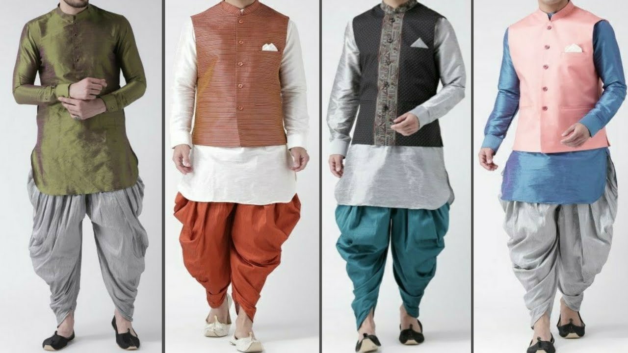 Buy Blue & Off White Ethnic Suit Sets for Men by Dethnic Online | Ajio.com