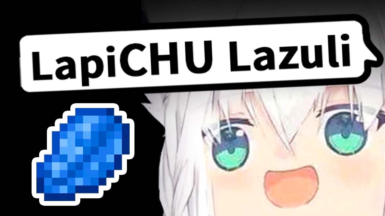 Fubuki's Pronunciation of "Lapis Lazuli" Sounds ADORABLE【Hololive】