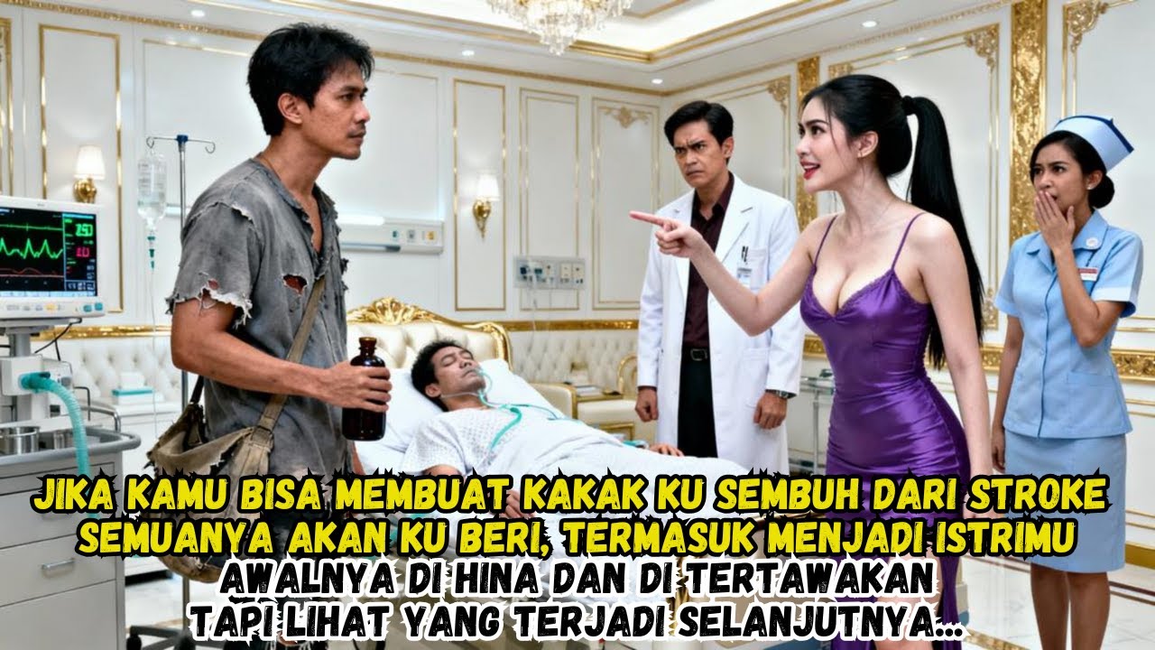 Jika Kamu Bisa Sembuhkan Kakak Ku Dari Penyakit Stroke, Aku Rela Jadi Istrimu! Dan Ini Yang Terjadi.