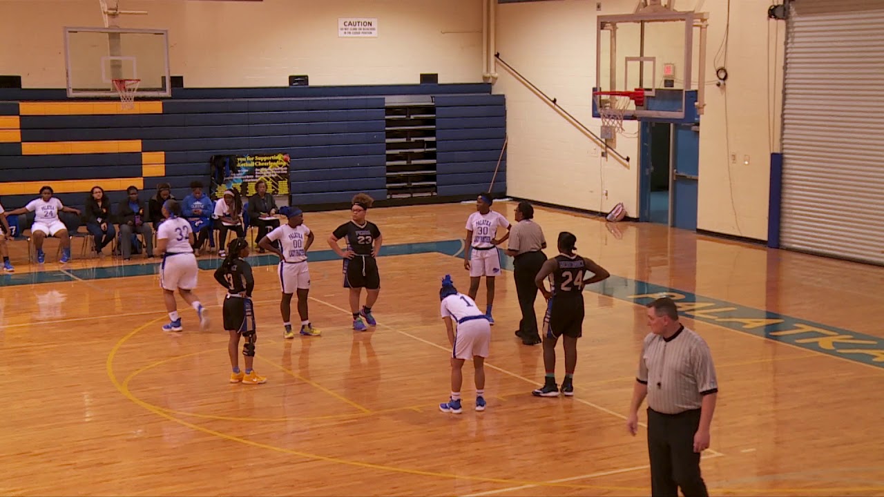 Palatka High Panthers vs Pedro Menendez Falcons- Ladies Basketball- 12-11-18