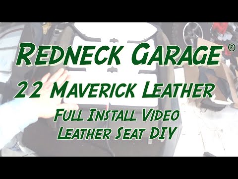 Ford Maverick Leather Seat Kit DIY Install  ( Full Installation Video )