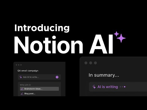 Introducing Notion AI for all