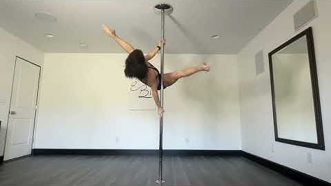 Frankenstien Split - Pole Dancing Tutorials by @Elizabeth_bfit