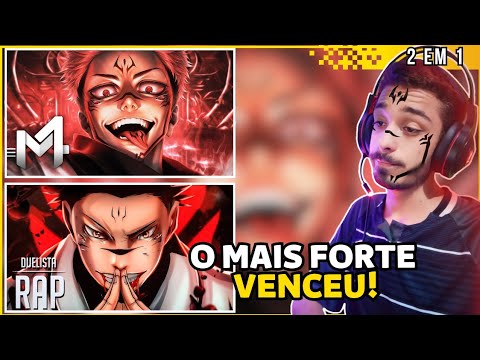 REACT 2 EM 1 Sukuna (Jujutsu Kaisen) M4rkim  Rei Das Maldições e Duelista | O Mais Forte da História