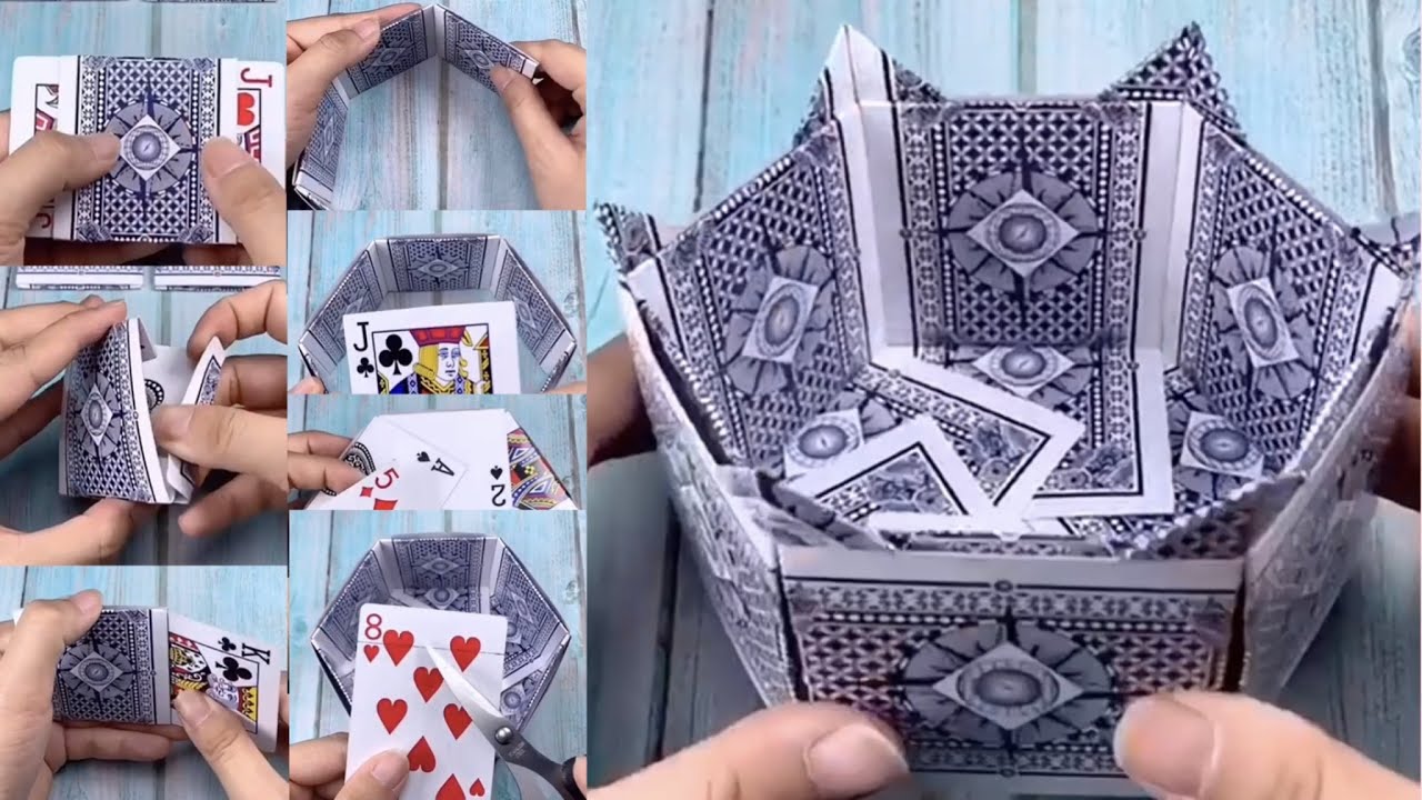 Cara Membuat Origami Mangkuk Antik | Origami - Unique Bowl Step By Step