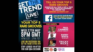 SET THE TREND Top 5 Rare Groove - YouTube